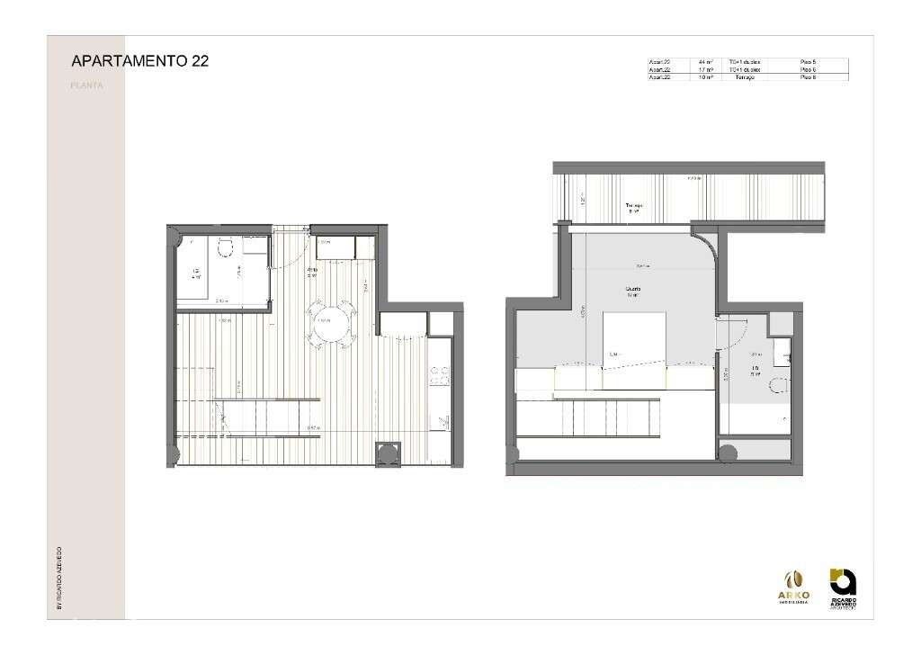 Apartamento T1 no Empreendimento Câmara Pestana-9
