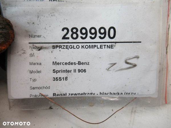 SPRZĘGŁO KOMPLETNE IVECO DAILY VI Platforma / podwozie 2014 - 2022 35S18, 35C18, 40C18, 50C18, - 10