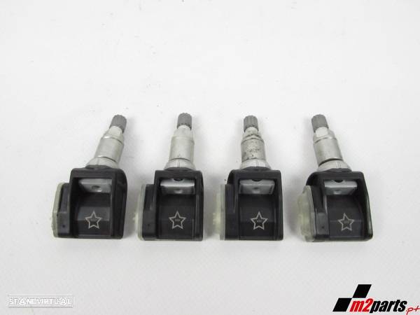 Conjunto válvulas indicadoras de pressão dos pneus  RDCi Seminovo/ Original BMW... - 1