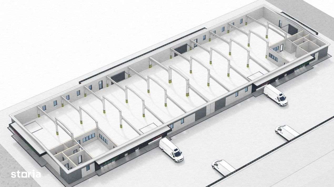 Hala Turda, open space 1450 mp - Imagine principală: 3/5