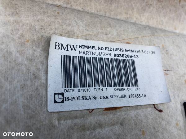 BMW E91 M PAKIET LIFT PODSUFITKA SŁUPKI KOMPLET - 27