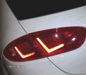 FAROLINS TRASEIROS PARA SEAT LEON 1P 09-12 LIGHT BAR VERMELHO FUMADO - 2