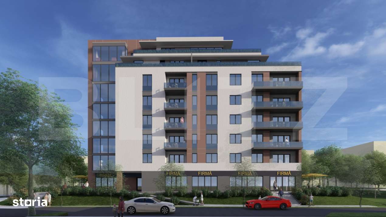 Apartament 2 camere, 63 mp, Semifinisat, Zona Andrei Muresanu - Imagine principală: 3/5