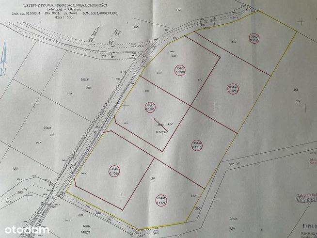 Olszyna ul. Wolnosci dzialki budowlane na sprzedaz