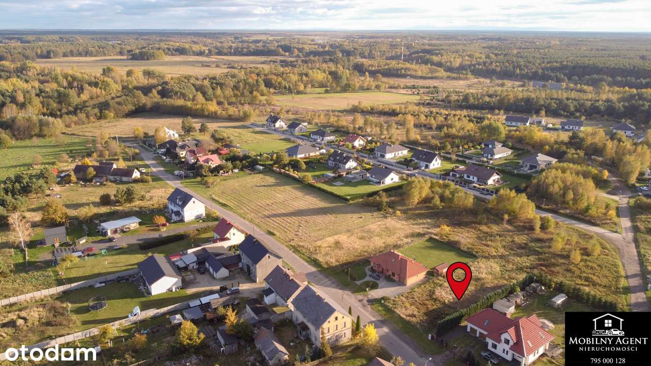 Na sprzedaż działka budowlana – Małomice, ul. Szkolna-12