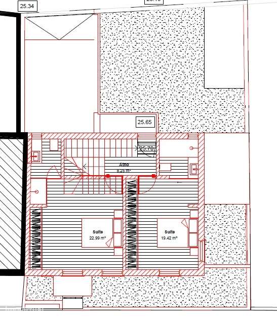 Terreno com moradia em ruína para construção em Condomínhas-22