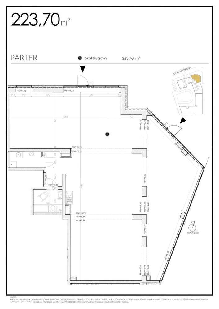 Lokal z witrynami parter 223m2 - Lublin Czechów - Pełny obrazek: 4/6