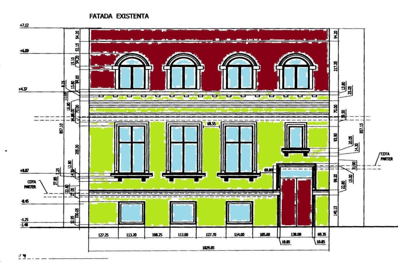 Aviatorilor, proprietate constituita din 450 mp utili, teren de 300 mp