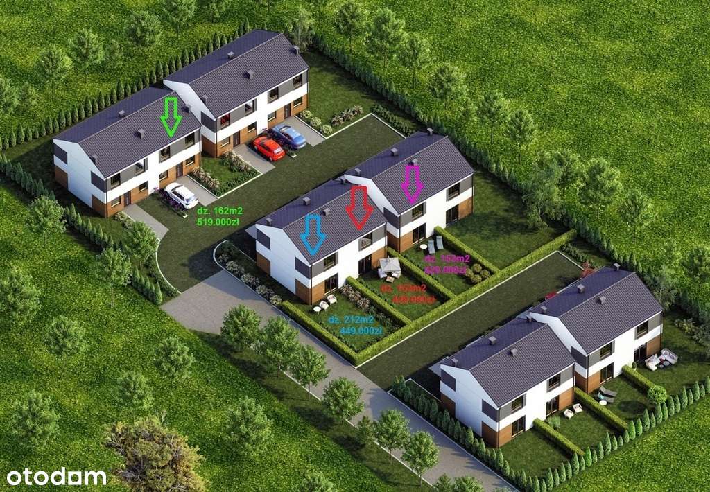 Ostatni bliźniak 90m2 (5pok.), dzielnica Dalki-5