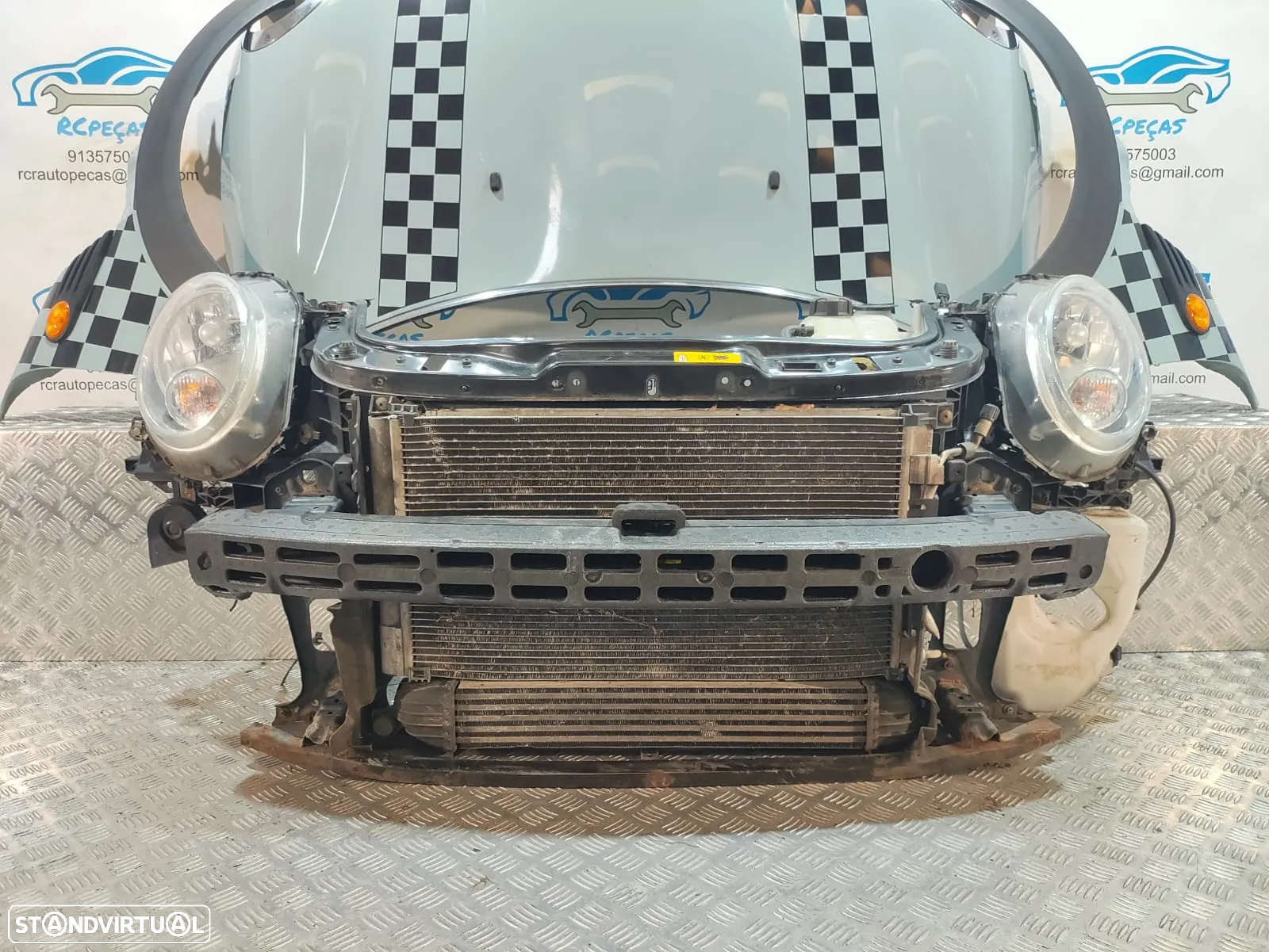 Frente Completa Mini Cooper D R56 ONE LCI Fase II 2 FACELIFT - 5