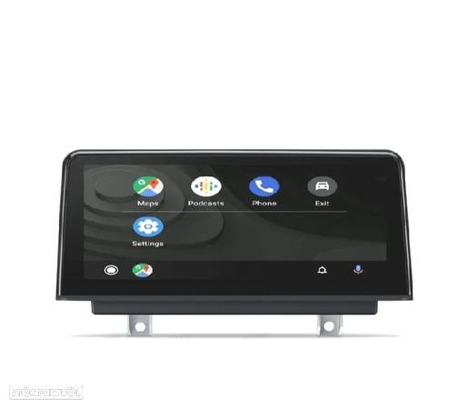 AUTO RÁDIO GPS ANDROID 11 PARA BMW SERIE 3 F30 F31 F34 SERIE 4 F32 F33 F36 13-16 NBT - 10