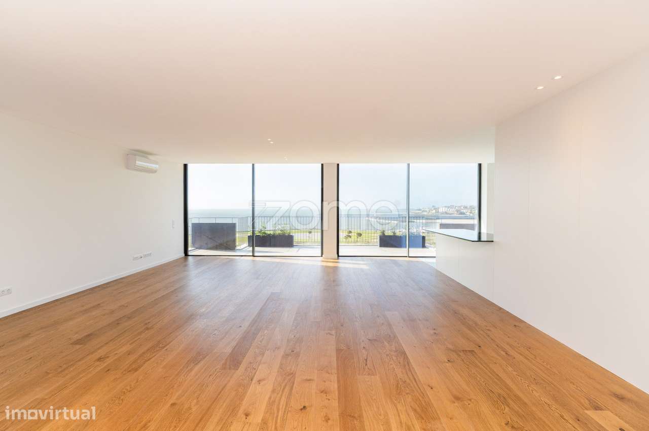 Apartamento T4 com magnificas vistas rio e mar - Grande imagem: 3/46
