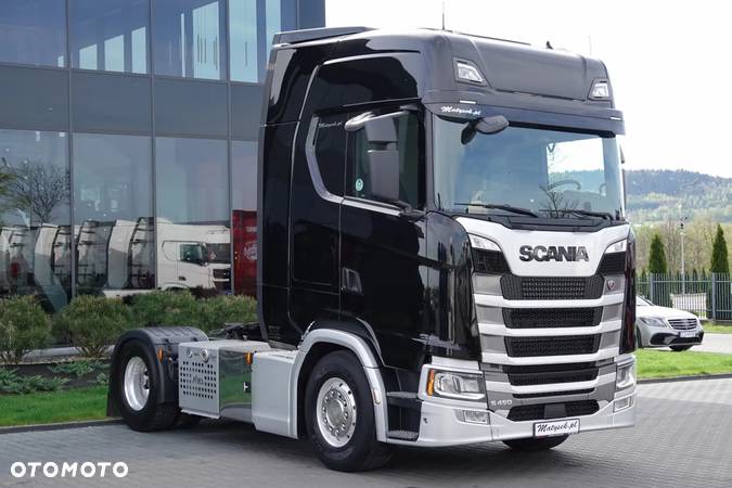 Scania S 450 / RETARDER / KOMPRESOR DO WYDMUCHU MHS 1100 / SKÓRY / BOGATE WYPOSAŻENIE - 4