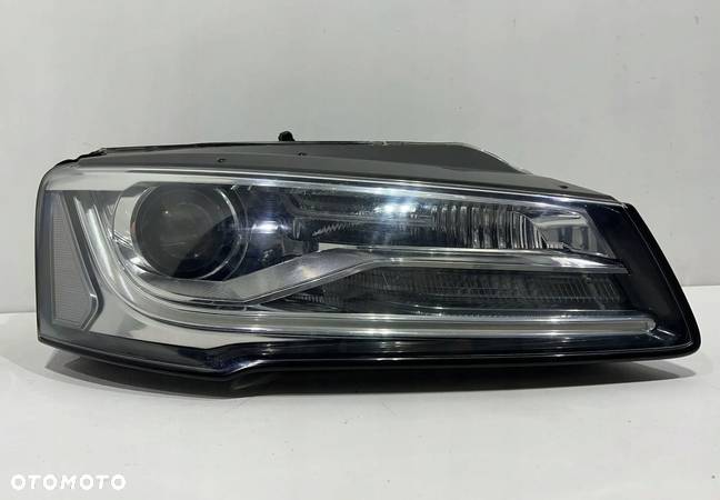 AUDI A8 D4 LIFT LAMPA LEWA PRZÓD XENON SOCZEWKA IDEALNA 4H0941006 - 1