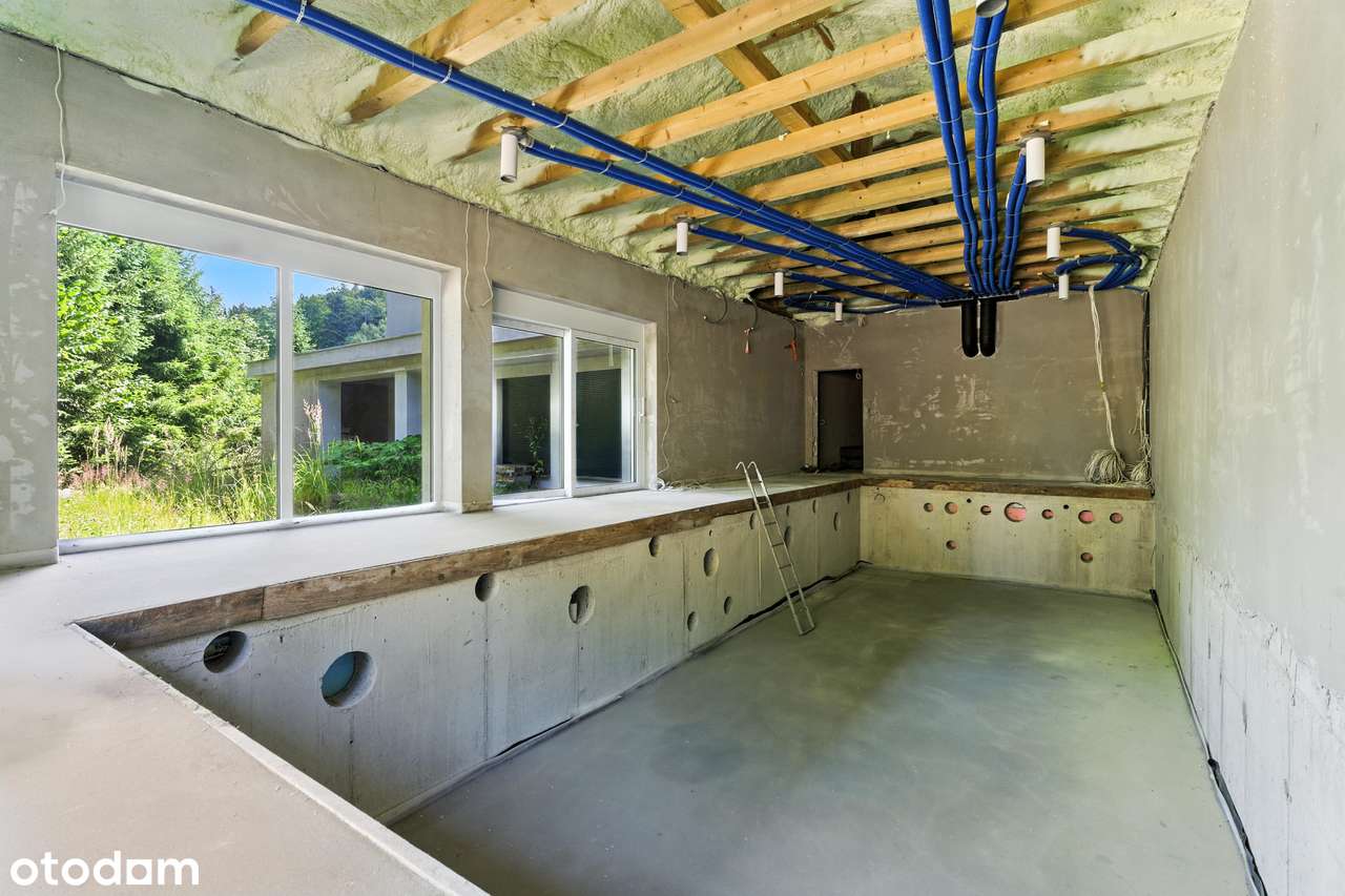 willa w Beskidach, Wisła – 663 m² działka 5 390 m² OKAZAJA-11