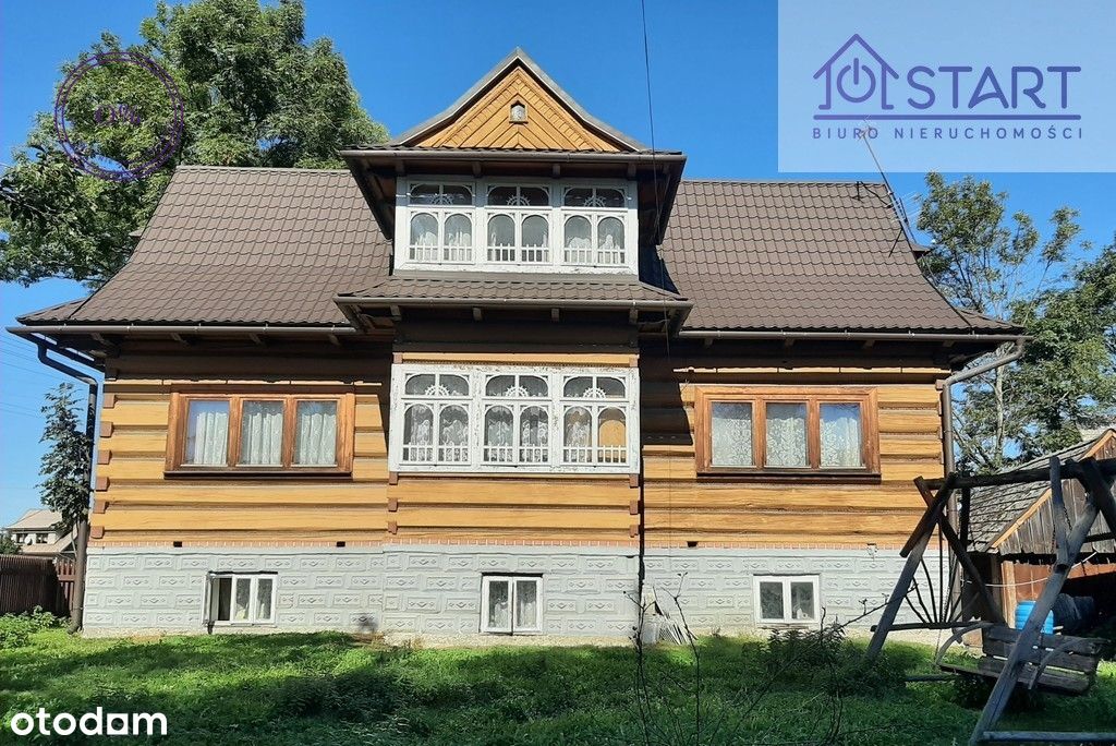 Dom wolnostojący drewniany w Ludźmierzu