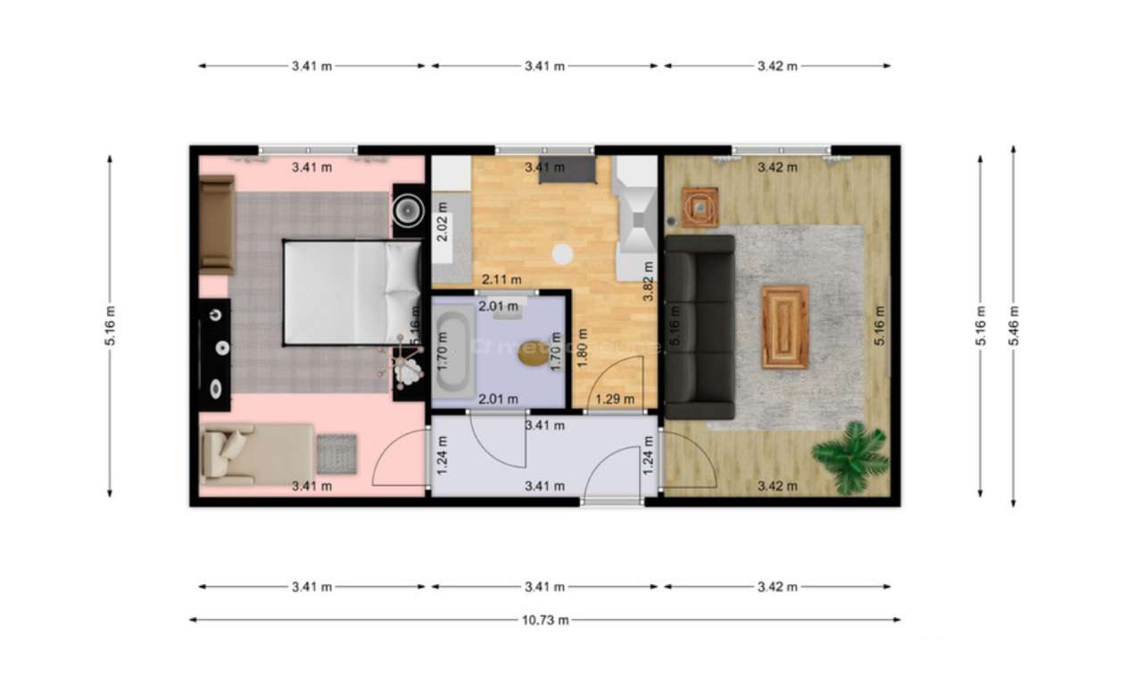 Tychy  centrum miasta! 2-pokojowe mieszkanie - Pełny obrazek: 5/8