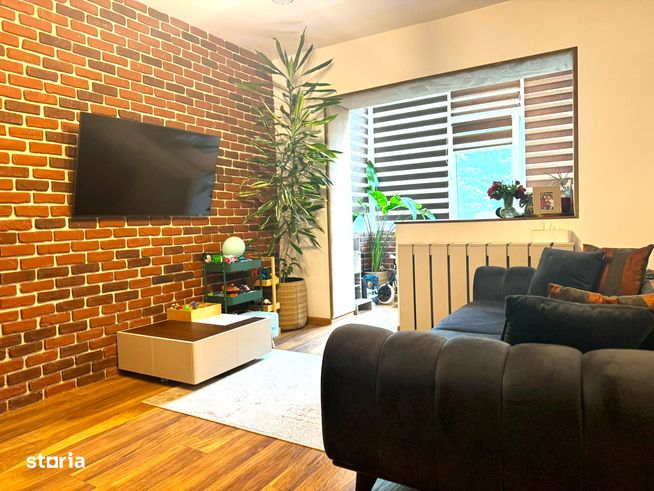 Apartament  cu 3 camere, mobilat utilat modern-12