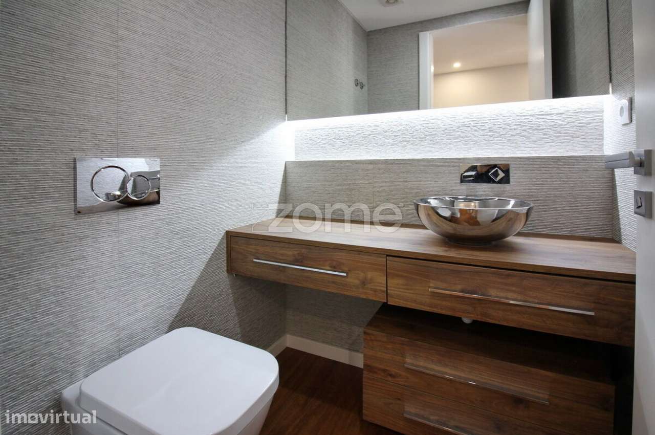 Apartamento T3 +1 com Mezanino / 3 lugares de garagem-7