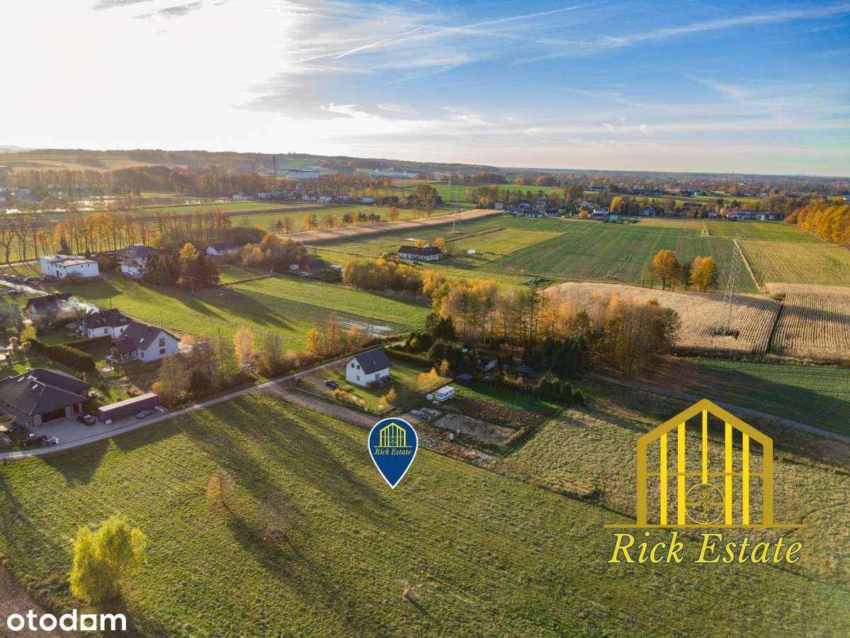 1077 m² | Działka budowlana | Media w drodze-6