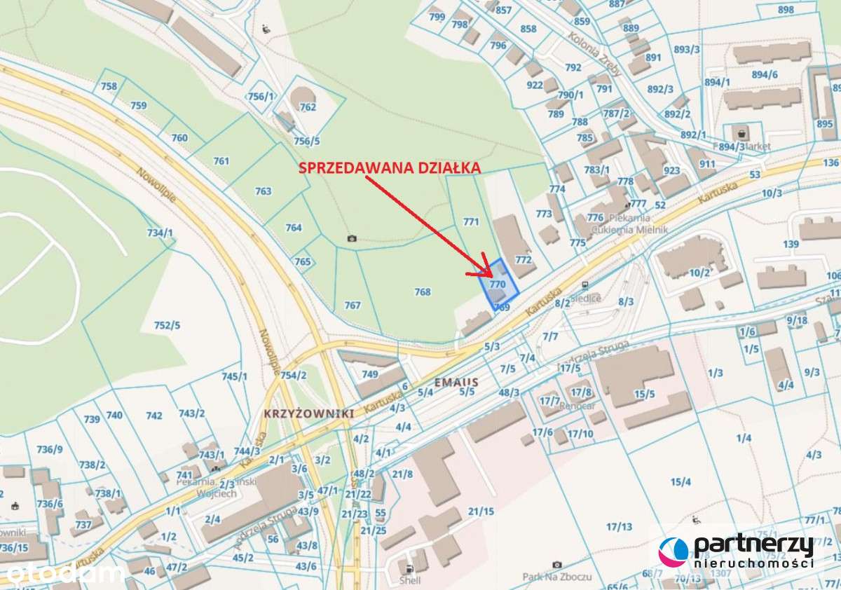 Działka z WZ i Pnb w rewelacyjnej lokalizacji! - Pełny obrazek: 5/7