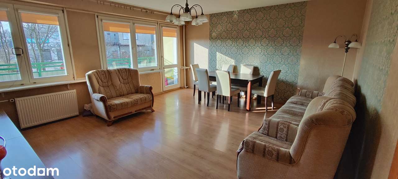 3-pokojowe mieszkanie o powierzchni 60,5 m²