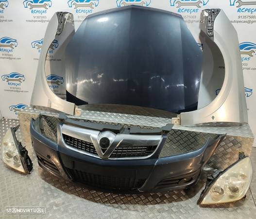 FRENTE COMPLETA OPEL VECTRA C Z02 FASE II 2 FACELIFT SIGNUM Z03 CAPOT PARACHOQUES GUARDA-LAMAS OTICAS RADIADOR VENTILADOR FRENTE FIBRA REFORÇO - 4