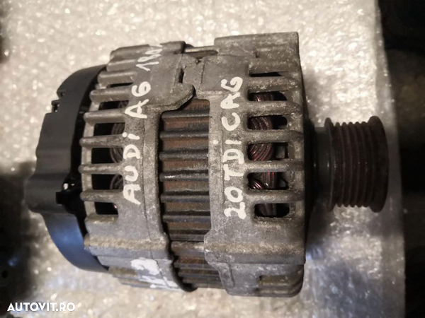 Alternator Audi A4 B8 A5 A6 c6 2.0 tdi  180A CAHA CAG CAH - 2