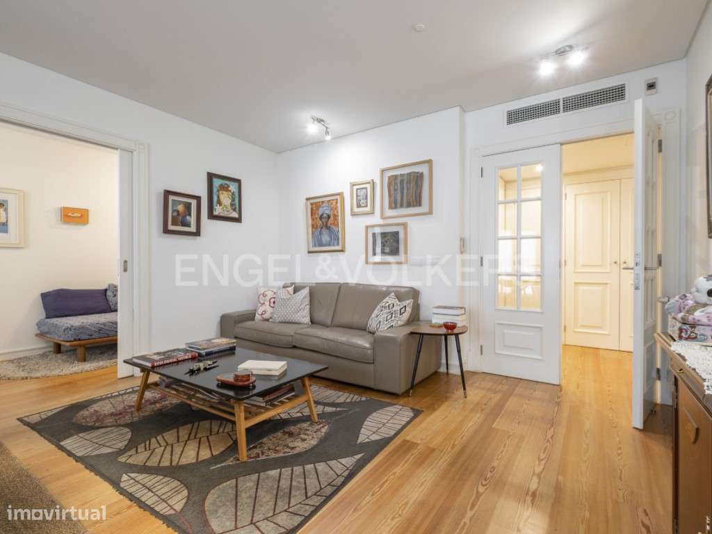 Apartamento sofisticado T2 em edifício de luxo no Chiado - Grande imagem: 5/24