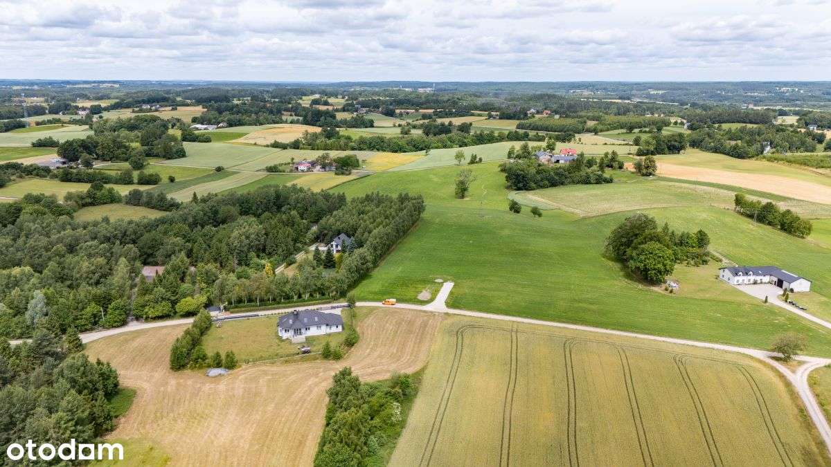 Urokliwa działka budowlana w Rębiskach! - Pełny obrazek: 5/12