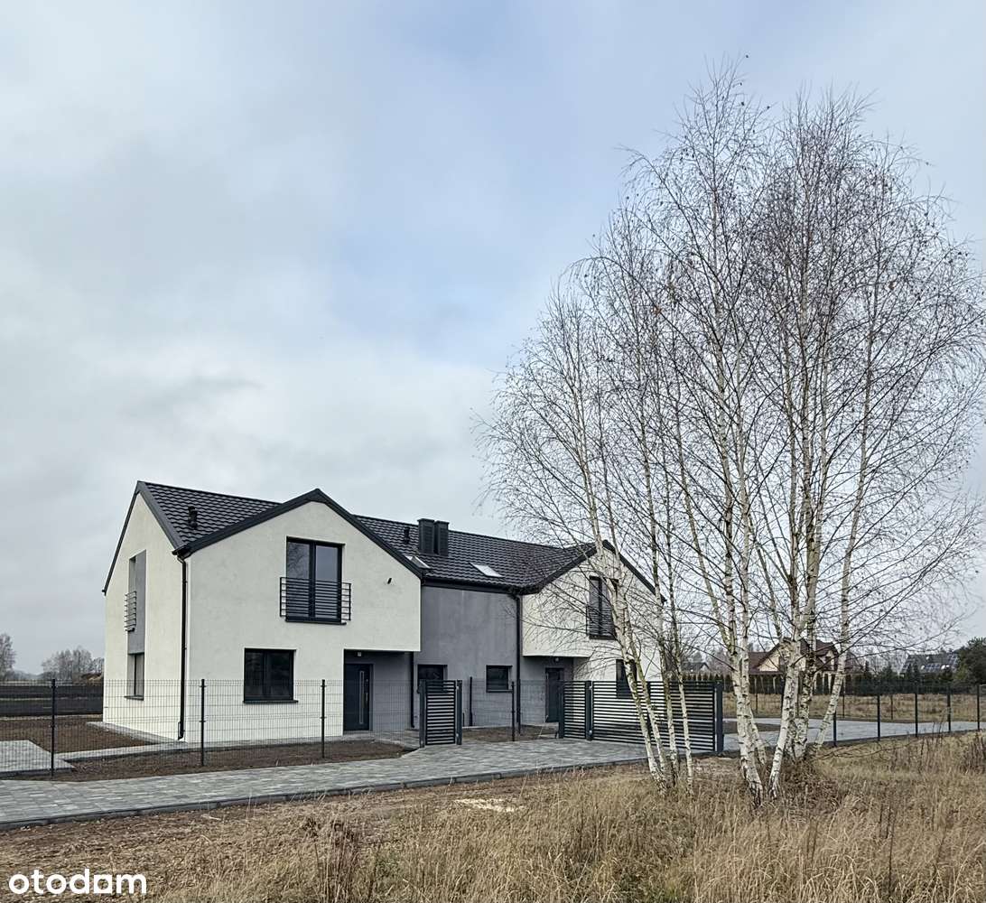 Nowoczesny dom jednorodzinny w zabudowie bliźniaczej, pół bliźniaka - Pełny obrazek: 5/22