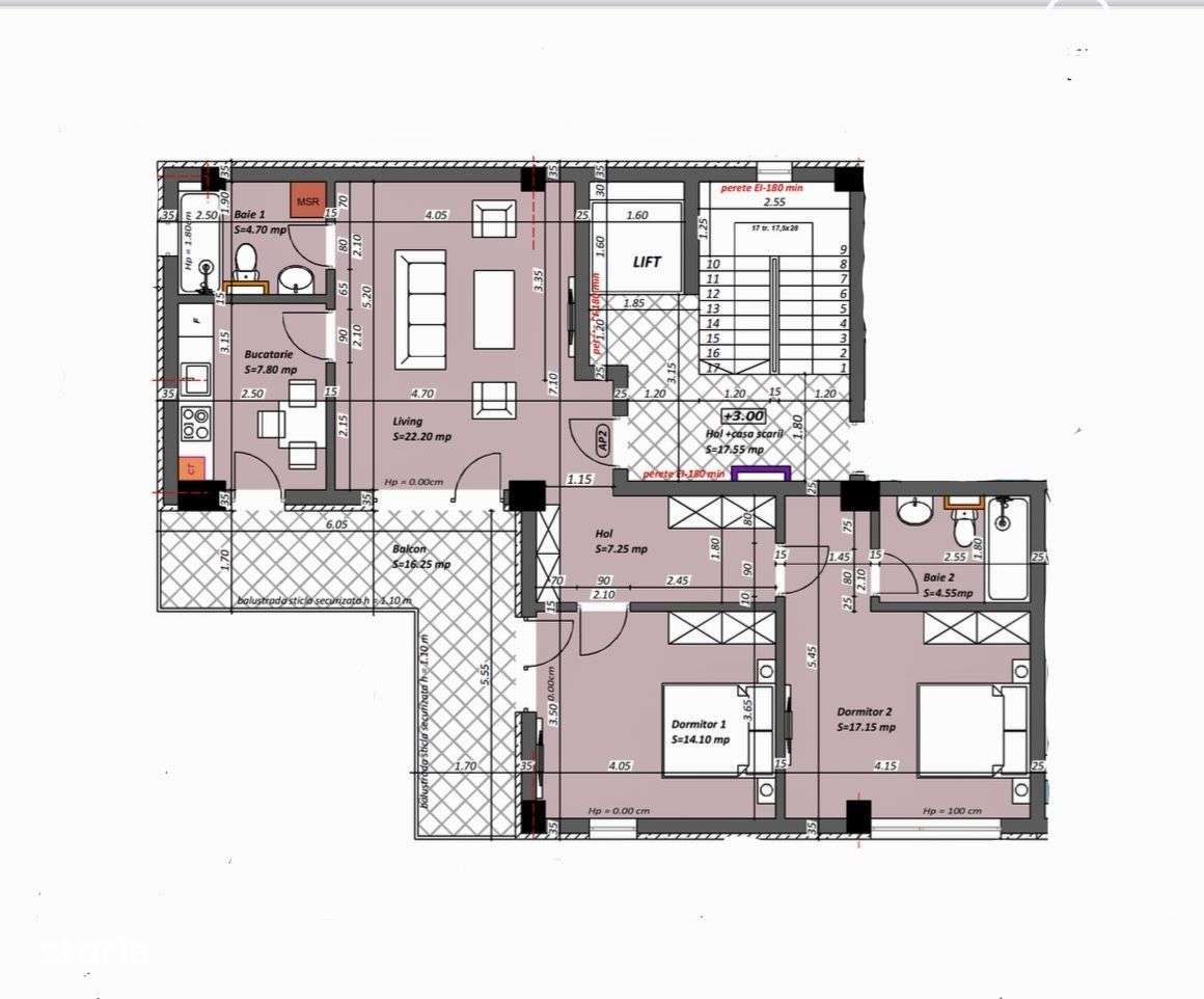 3 Camere in Complex Rezidențial Premium - COMISION 0% CUMPĂRĂTOR - Imagine principală: 5/12