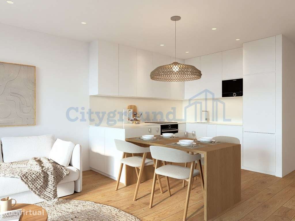 Apartamento T2 com garagem no centro da cidade-10