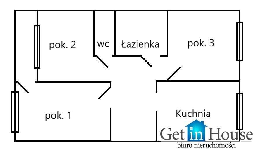 3 pokoje | 1. piętro | Bez piecyka | Ślichowice-0