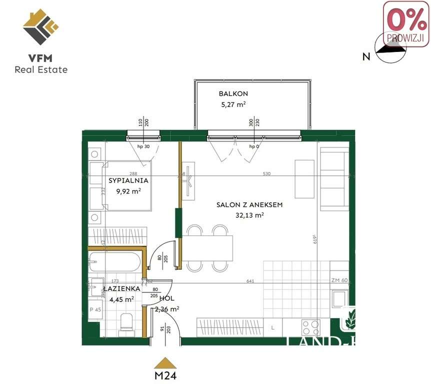 Komfortowe 2-pokoje blisko PKP-6