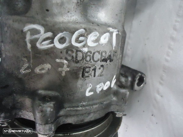 Compressor AC Peugeot 207 de 2006 - 3