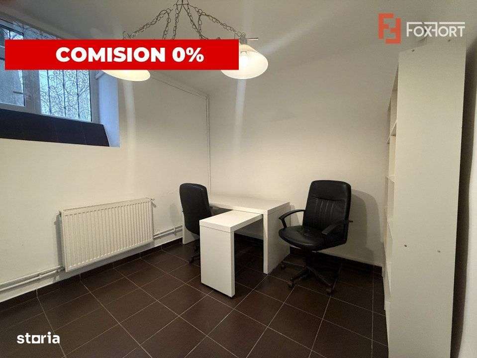 COMISION 0% Spatiu de inchiriat cu 2 incaperi, la demisol, in Centrul - Imagine principală: 3/6