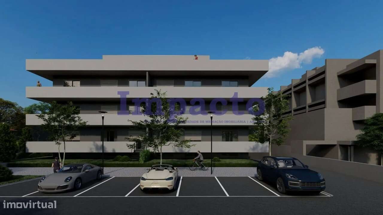Apartamento T2 novo em Loureiro, Oliveira de Azeméis - Grande imagem: 3/5