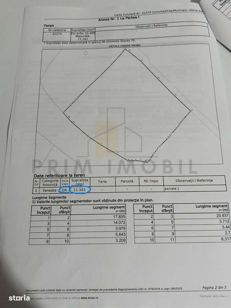 Teren Intravilan Dorna Arini, curent, apa, asfalt - Vatra Dornei-4