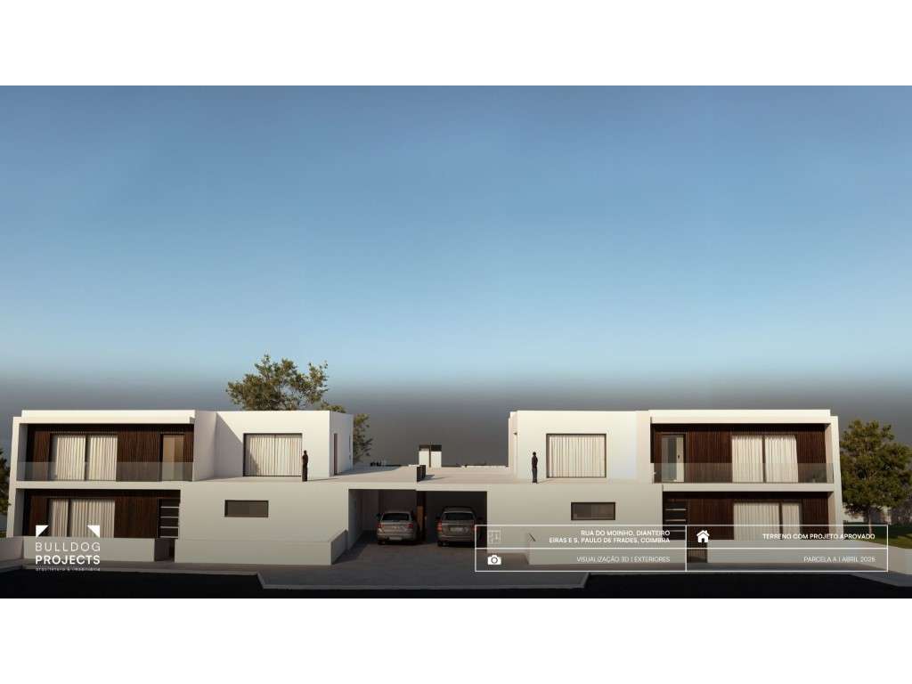 Parcela A | Terreno com projeto para Moradias T5-7