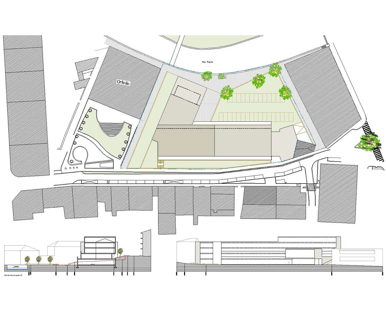 Terreno para construção , 50 fogos em Viseu (centro cidade)-8