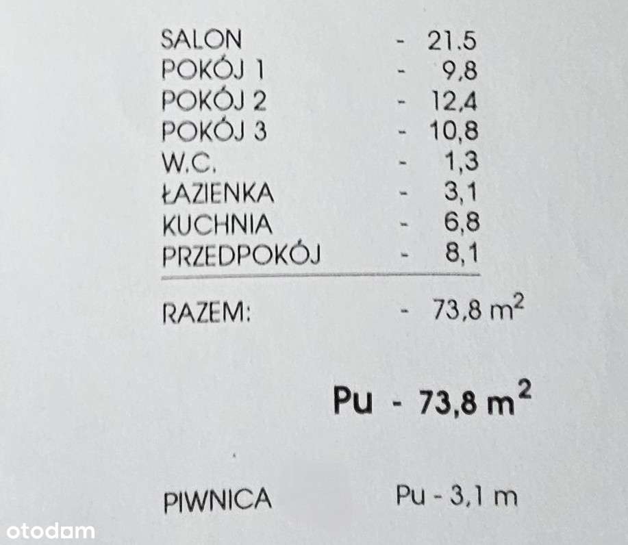 Chorzów ul. Cmentarna 17,  - 4 pokoje 73,80 m2-13