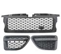 GRELHA FRONTAL + LATERAL BLACK EDITION PARA RANGE ROVER SPORT 06-09 - 2