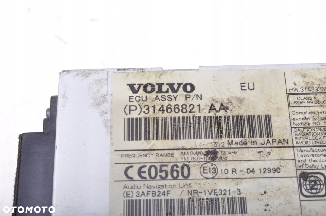 VOLVO S60 V60 V40 II RADIO 31466821 - 5