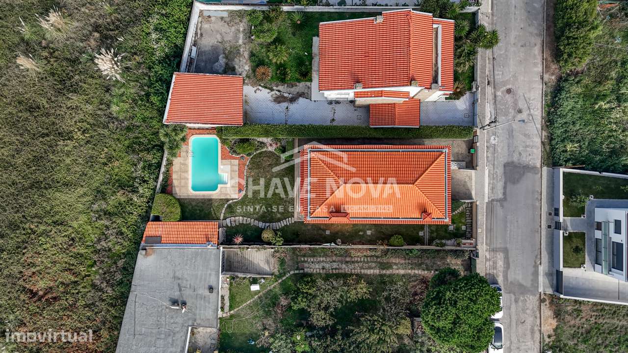 Moradia T3 Canidelo COMO NOVA com Piscina 4 Frentes-43