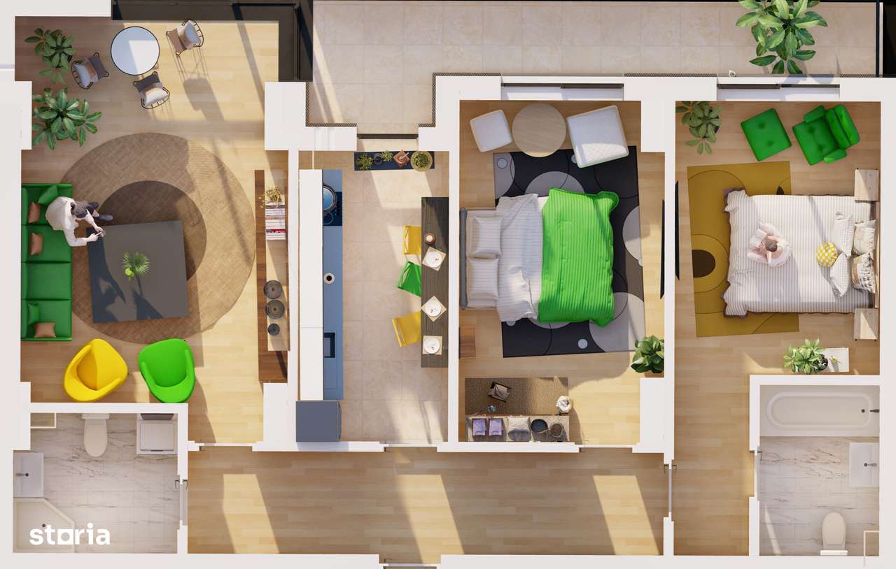 Ap.3 cam - Energia Residence, Constanta-1