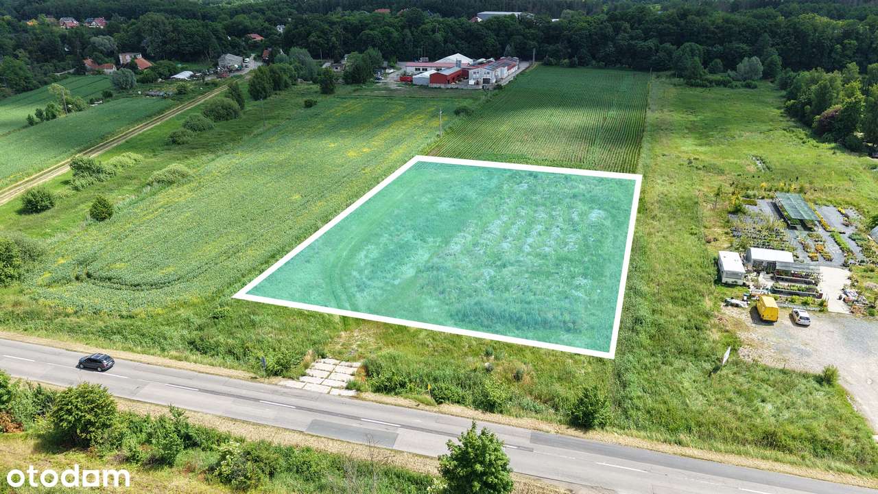 Działaka przemysłowa, Elbląg ul. Mazurska, 4554M2-13