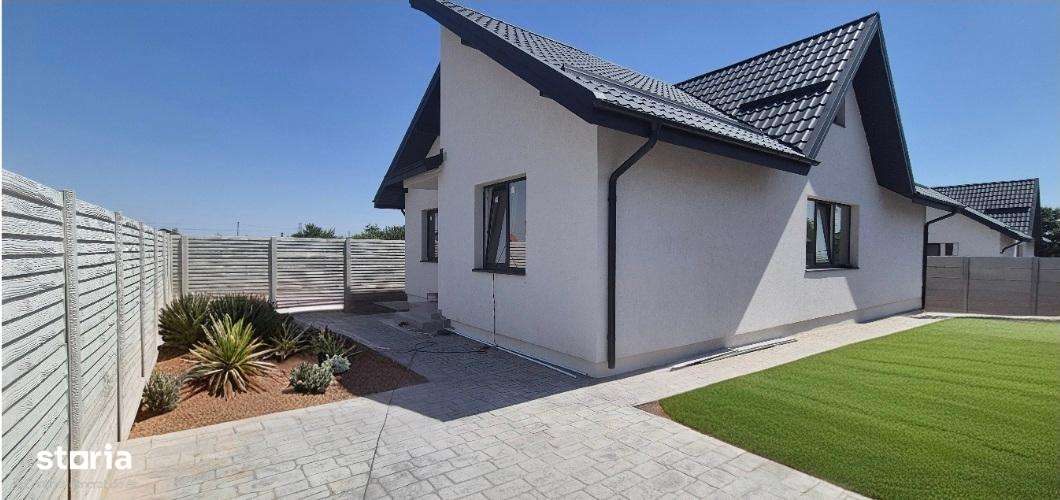 Domnesti | Casa 137m2 | 4 Camere | parter cu placa beton |412 m2 teren - Imagine principală: 1/20