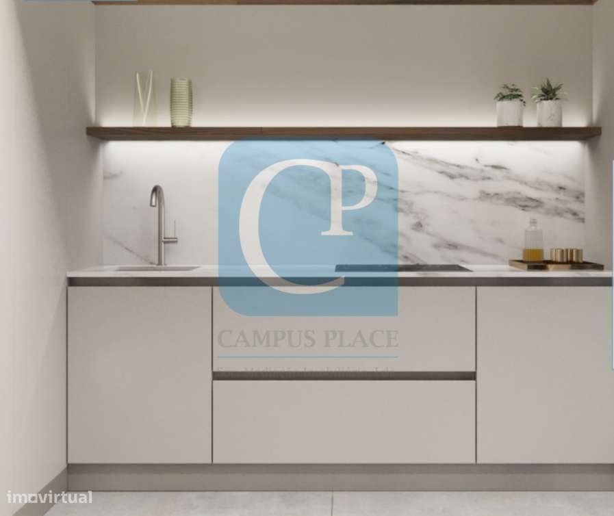 Apartamento T1 com varanda, em construção - Cedofeita - Grande imagem: 5/12