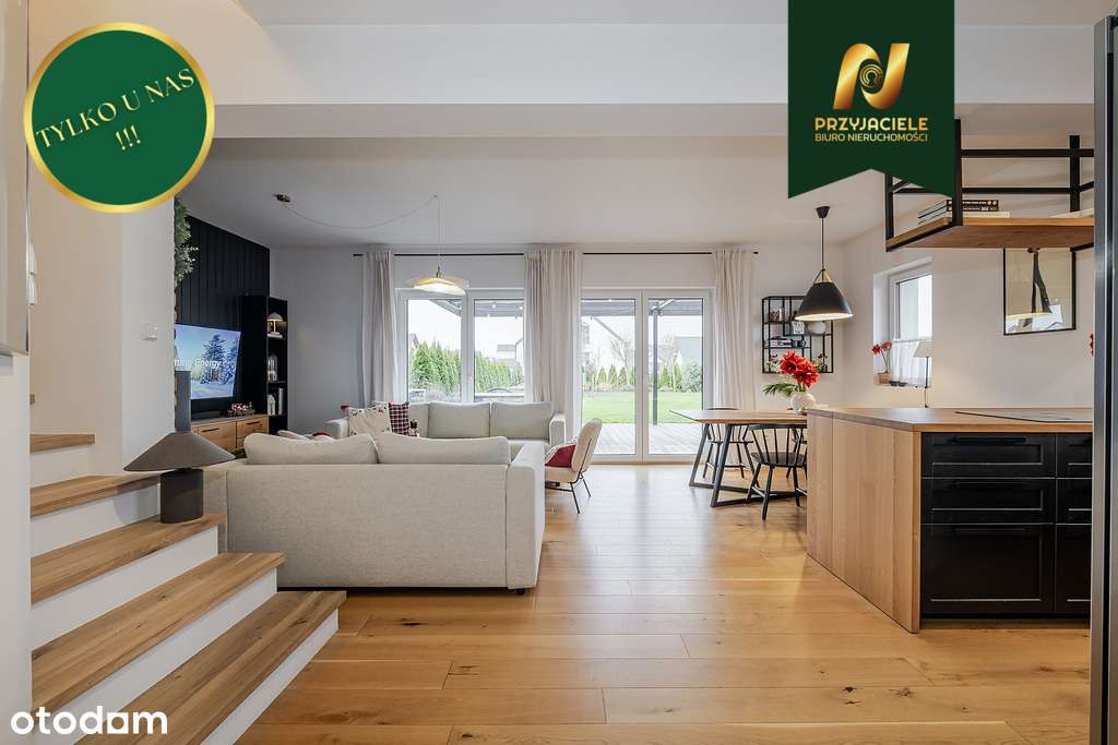 Dom bliźniak duży ogród 4 pokoje garaż Czaple - Pełny obrazek: 4/20